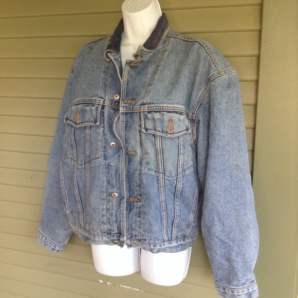 Vintage Banana Republic Jean Coat 